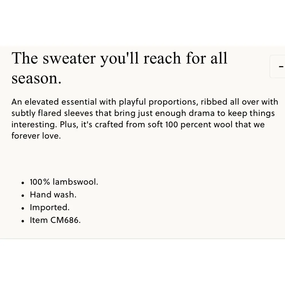 J. Crew crew ribbed